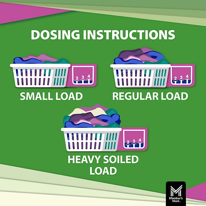 Member's Mark Plant Based Liquid Laundry Detergent, Lavender, 127 loads, 196 fl. oz. - Image 7