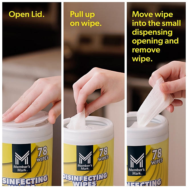 Member's Mark Disinfecting Wipes, Variety Pack, 4 pk., 312 ct. - Image 5