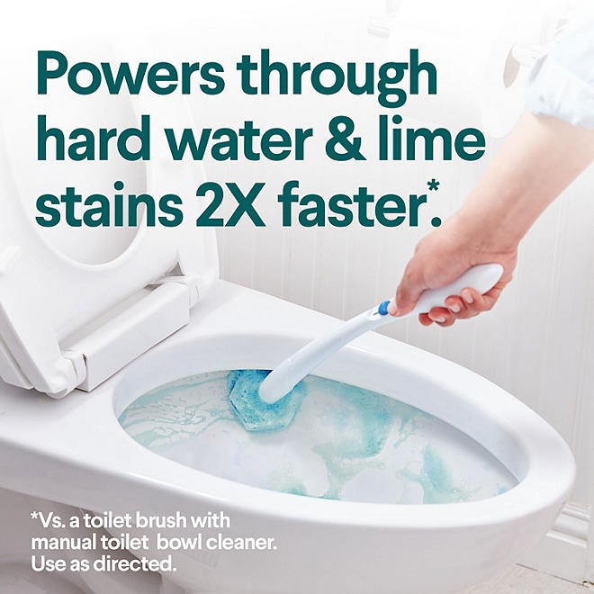 Clorox ToiletWand Toilet Cleaning Kit, Rainforest Rush, 1 ToiletWand Handle + 36 Refills - Image 4