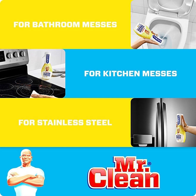 Mr. Clean Clean Freak Multi-Surface Cleaner, Lemon Zest, 2 trigger sprays + refill - Image 4