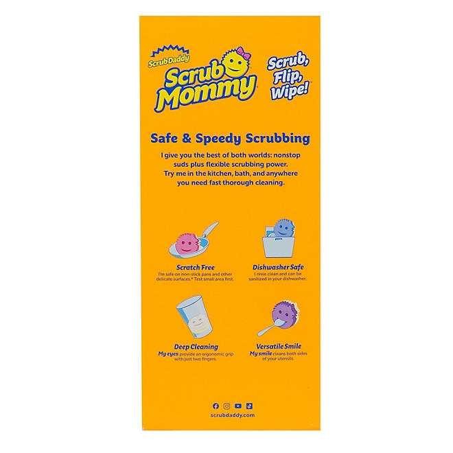 Scrub Mommy Sponges, Multiple Colors, 6 ct. - Image 3