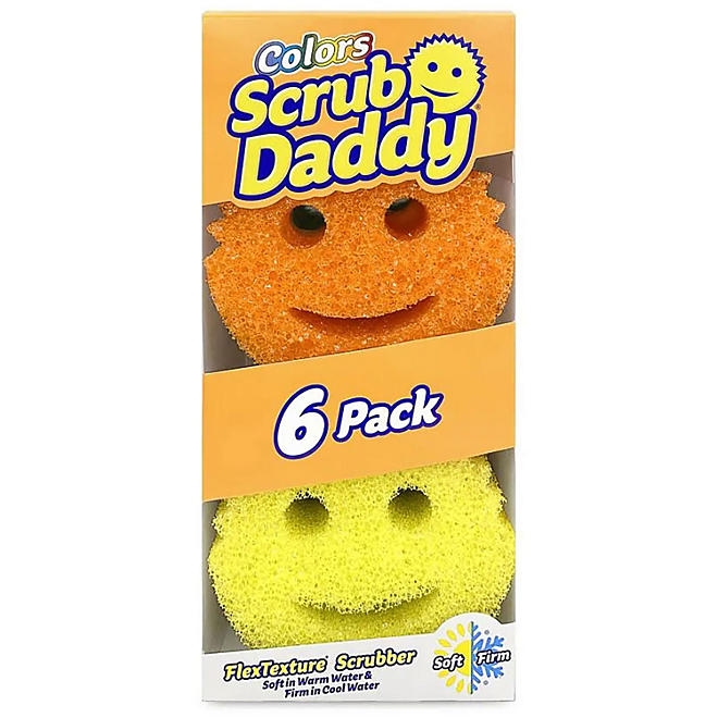 Scrub Daddy Sponges, Multiple Colors, 6 ct. - Image 2