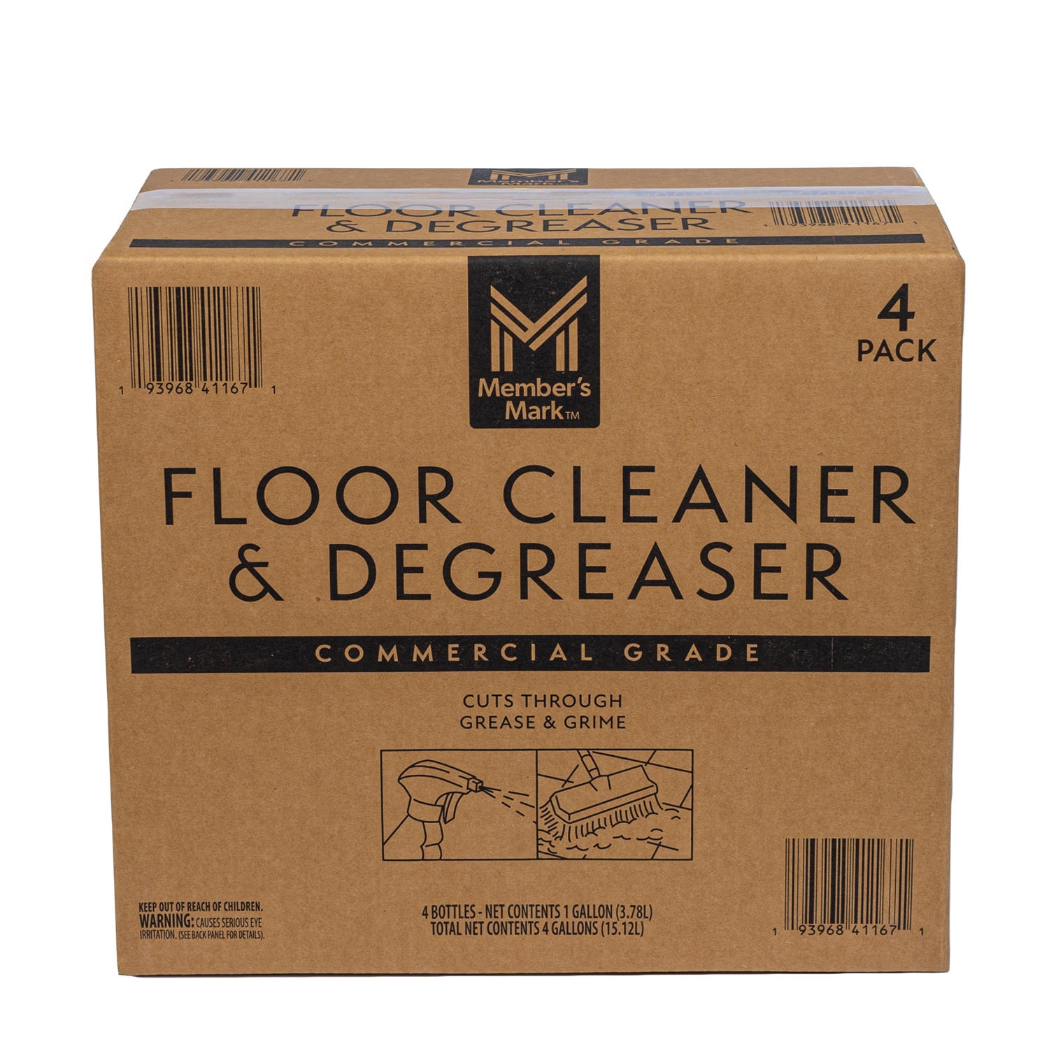 Member's Mark Floor Cleaner and Degreaser 1 gal., Choose Pack Size - Image 2