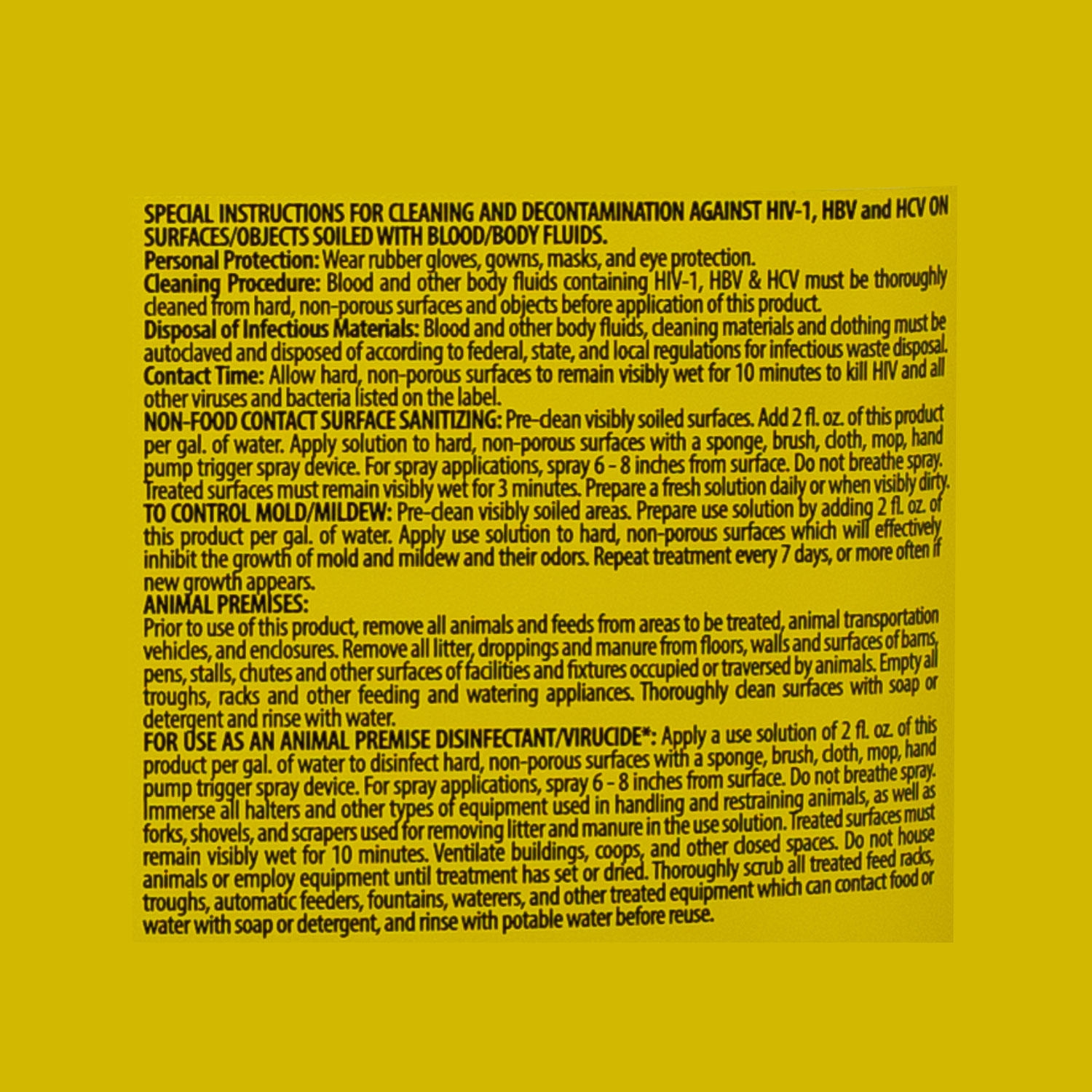 Member's Mark Commercial Disinfectant, Lemon Scent, 1 gal., Choose Pack Size - Image 5