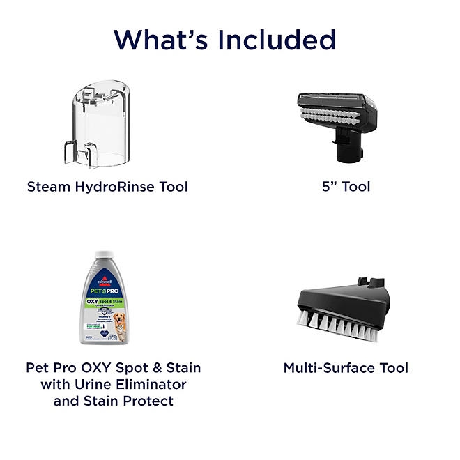 BISSELL Little Green HydroSteam Portable Deep Cleaner - Image 4