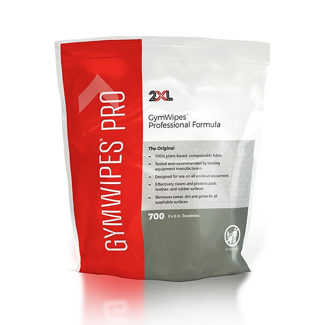 2XL Professional Gym Wipes, Unscented (700 wipes/pk., 4 pk.) - Image 3
