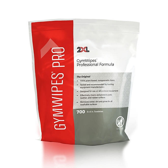 2XL Professional Gym Wipes, Unscented (700 wipes/pk., 4 pk.) - Image 4