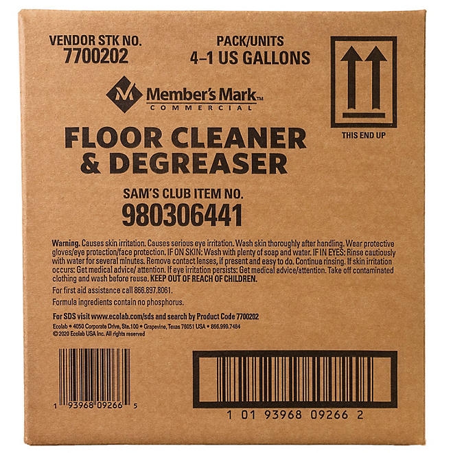 Member's Mark CommercialFloor Cleaner & Degreaser, 1 gal., Choose Pack Size - Image 6