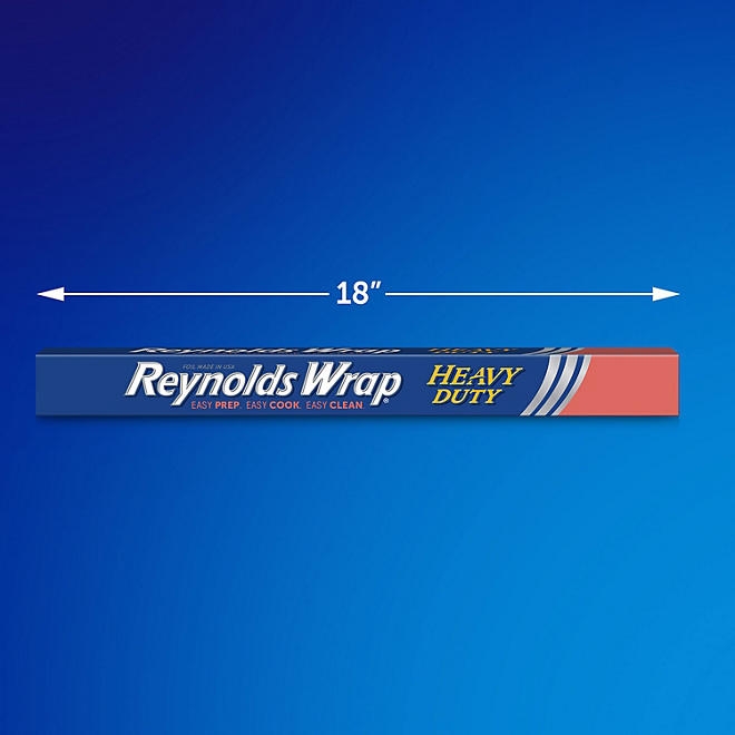 Reynolds Wrap Heavy Duty 18" Aluminum Foil, 300 sq. ft., 2 pk. - Image 3