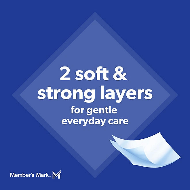 Member&rsquos Mark Soft & Strong 2-Ply Premium Facial Tissues 12 Flat Boxes, 160 tissues/box - Image 6
