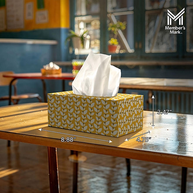 Member&rsquos Mark Soft & Strong 2-Ply Premium Facial Tissues 12 Flat Boxes, 160 tissues/box - Image 8
