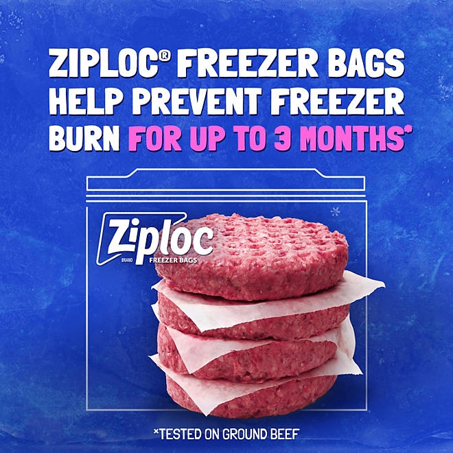 Ziploc Seal Top Quart Freezer Bags, 216 ct. - Image 5