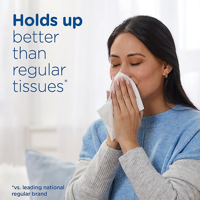 Puffs Plus Lotion 2-Ply Facial Tissues 12 Cube Boxes, 72 tissues/box - Image 10