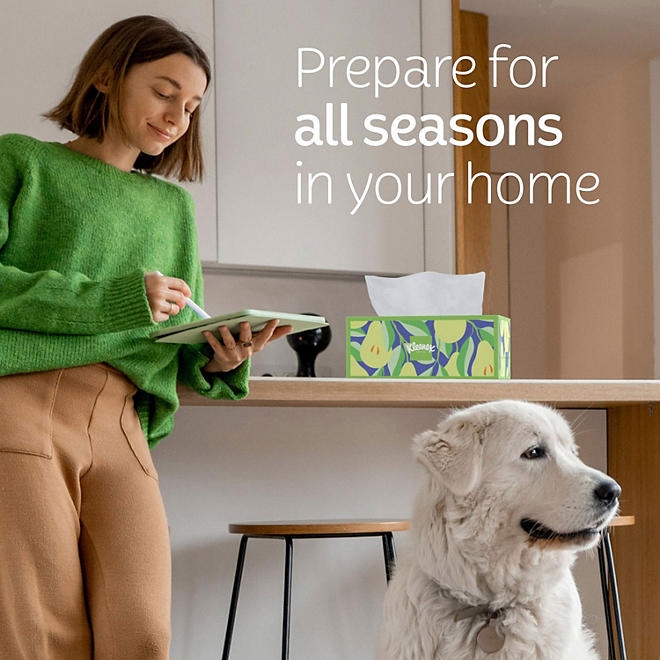 Kleenex Trusted Care 2-ply Facial Tissues 12 boxes, 160 tissues/box - Image 7