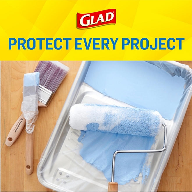 Glad Press'n Seal Plastic Food Wrap 140 sq. ft./roll, 2 rolls - Image 4