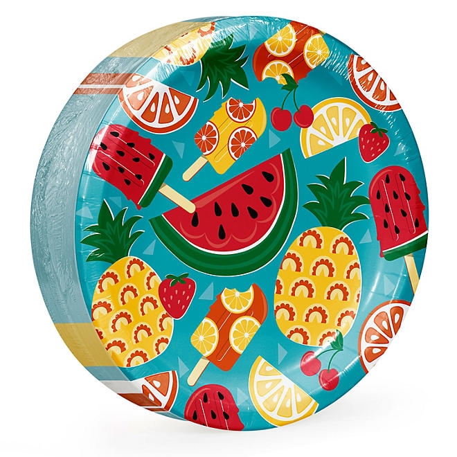 Artstyle Tasty Fruit Paper Plates and Napkins Tableware Kit, 285 ct - Image 5