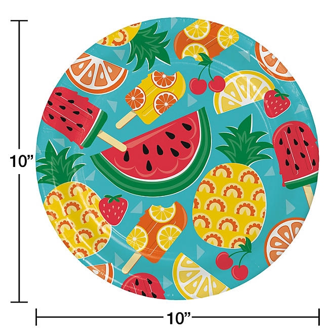 Artstyle Tasty Fruit Paper Plates and Napkins Tableware Kit, 285 ct - Image 6