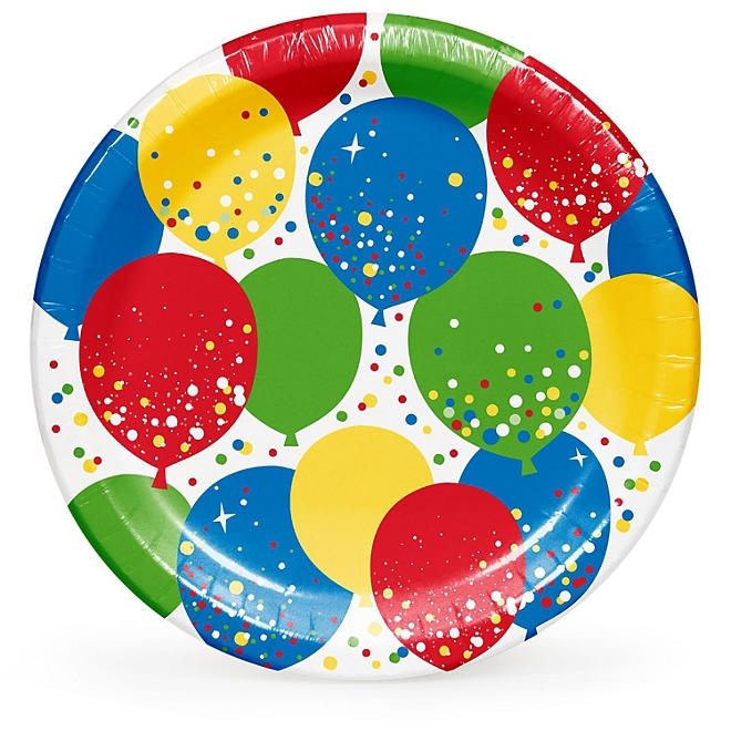 Artstyle Balloon Sparkles Birthday Paper Plates & Napkins Kit, 285 ct. - Image 9