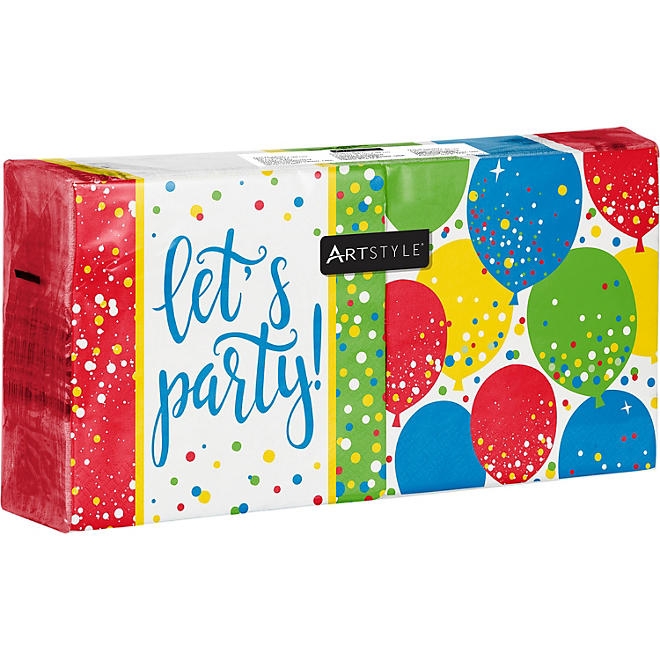 Artstyle Balloon Sparkles Birthday Paper Plates & Napkins Kit, 285 ct. - Image 11