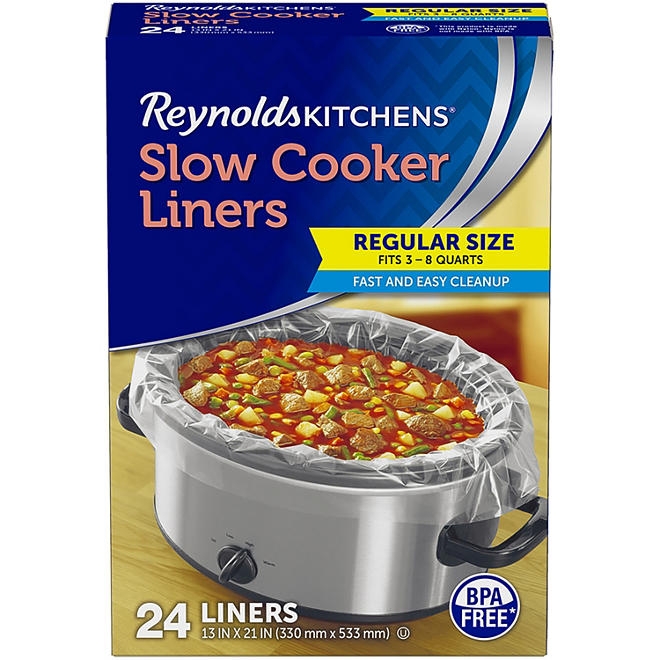 Reynolds Kitchens Slow Cooker Liners, Regular Size 24 ct. - Image 2
