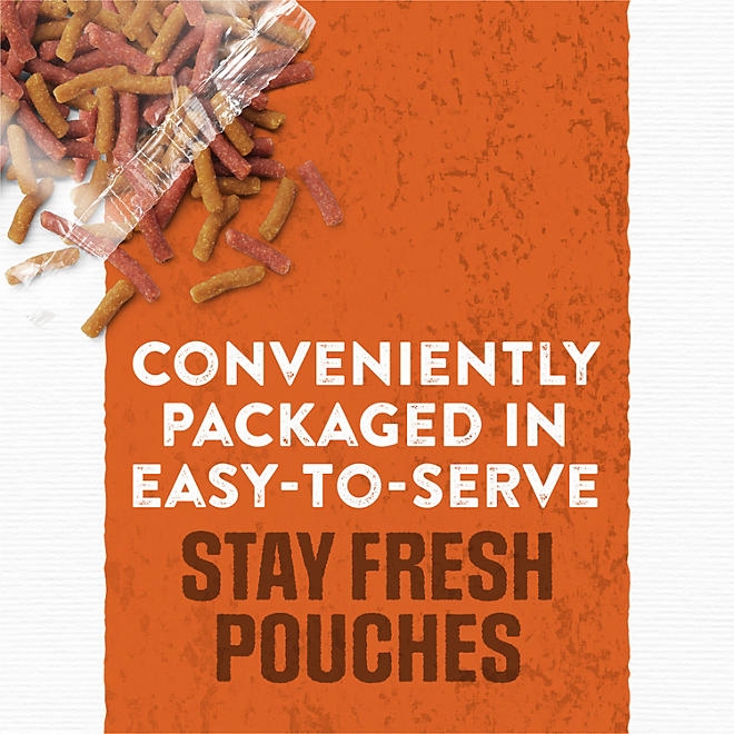 Purina Moist & Meaty Burger with Cheddar Cheese Flavor, Adult Dog Food, 6 oz., 60 ct. - Image 6