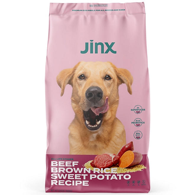 Jinx Brown Rice and Sweet Potato Recipe, Dry Dog Food, 23.5 lbs. - Image 2