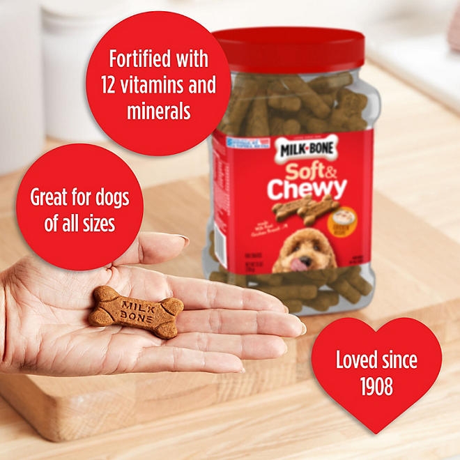 Milk-Bone, Chicken Recipe, Soft & Chewy Dog Snacks, 37 oz. - Image 7