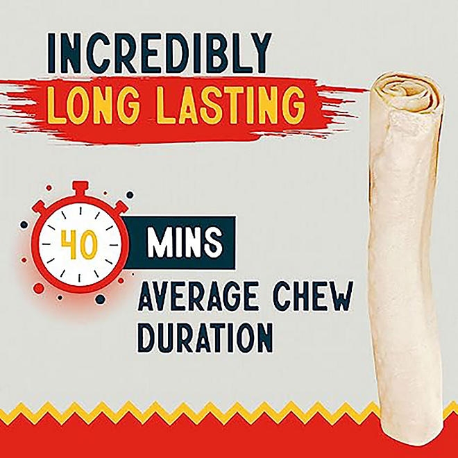 Canine Chews Premium All-Natural Beef Hide Canine Retrievers, 15 ct. - Image 8