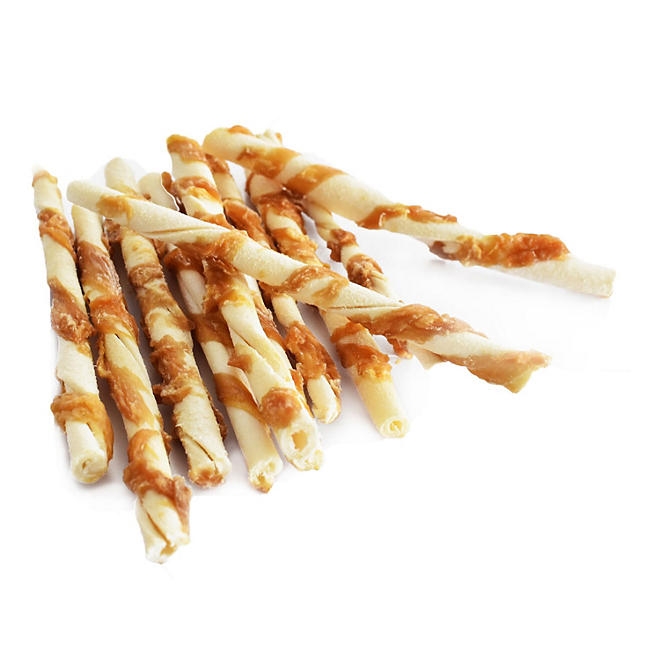 Canine Chews Chicken-Wrapped Rawhide Chews for Dogs, 125 ct. - Image 5