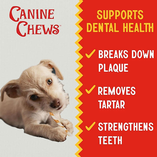 Canine Chews Chicken-Wrapped Rawhide Chews for Dogs, 125 ct. - Image 10