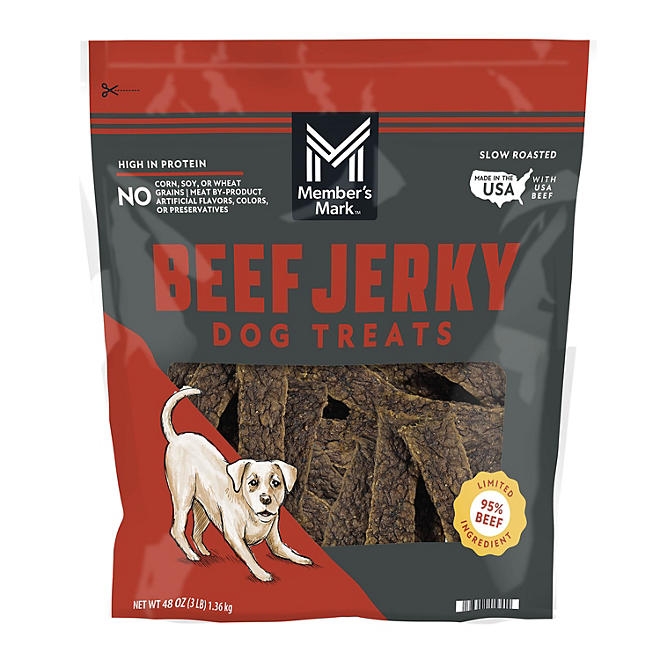 Member's Mark Beef Jerky Dog Treats, 48 oz. - Image 2