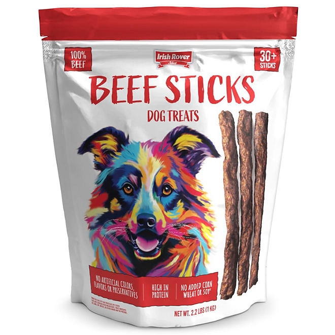 Irish Rover Beef Stick Dog Treats, 35 oz. - Image 2