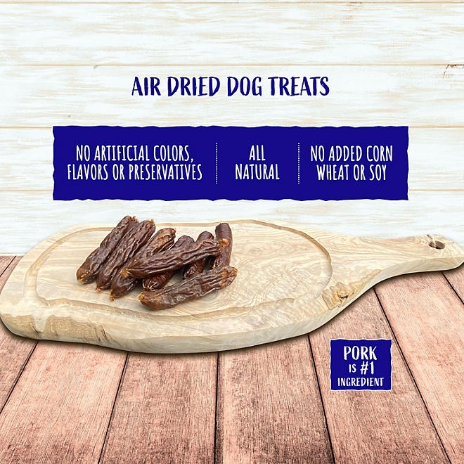 Irish Rover Pork and Apple Sausage Air Dried Dog Treats, 48 oz. - Image 4