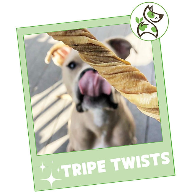 Nature Gnaws Beef Tripe Twists Dog Chews, 1 lb. - Image 8