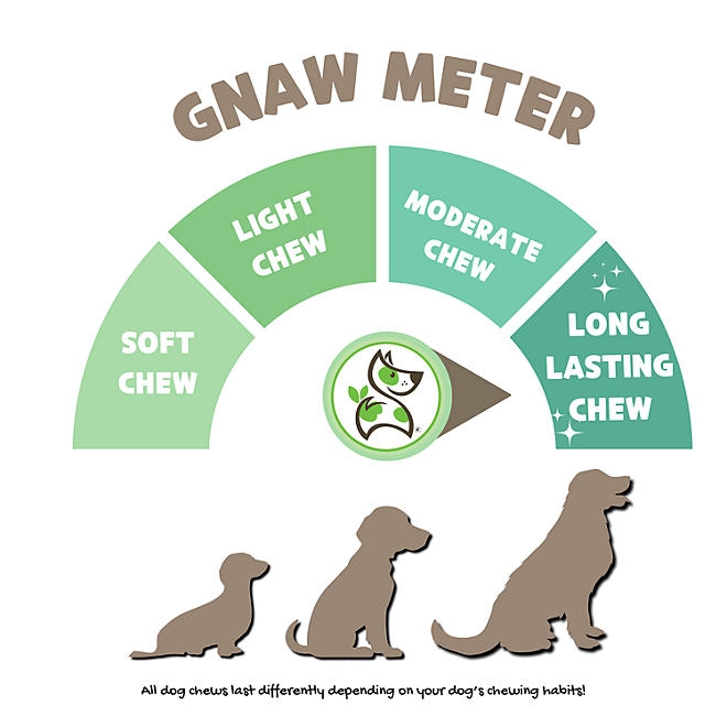 Nature Gnaws Dog Chews, Variety Pack, 19.2 oz., 18 ct. - Image 4