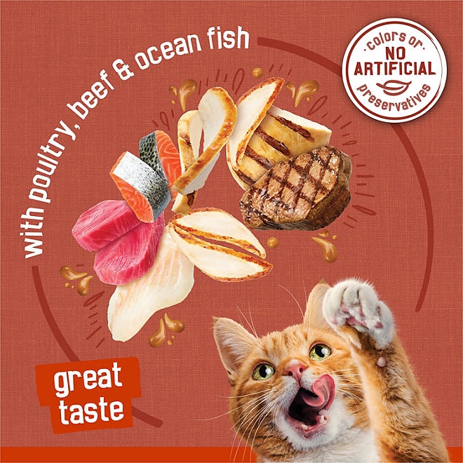 Purina Friskies Gravy Pleasers Variety Pack, Adult Wet Cat Food, 5.5 oz., 60 ct. - Image 4