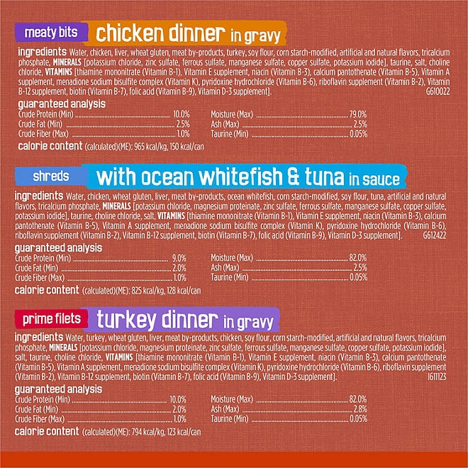 Purina Friskies Gravy Pleasers Variety Pack, Adult Wet Cat Food, 5.5 oz., 60 ct. - Image 7