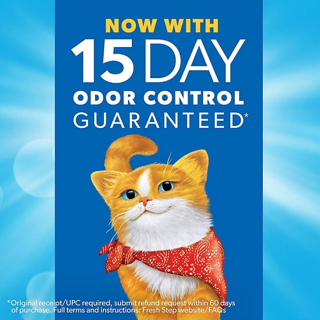 Fresh Step, Extreme Clumping Cat Litter with Febreze, Mountain Spring Scent, 42 lbs. - Image 3