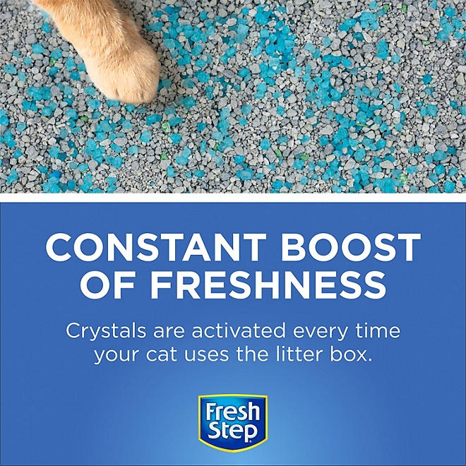 Fresh Step, Litter Box Deodorizing Crystals, Fresh Scent, 2 pk., 70 oz. - Image 4