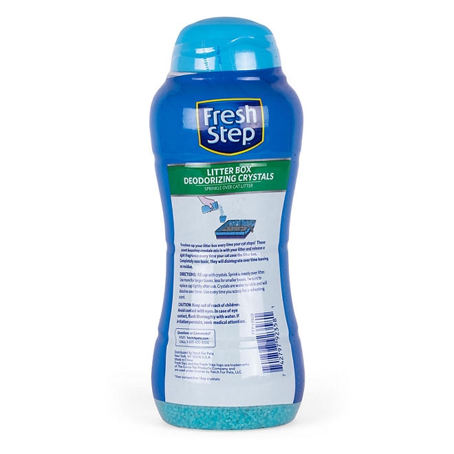 Fresh Step, Litter Box Deodorizing Crystals, Fresh Scent, 2 pk., 70 oz. - Image 8