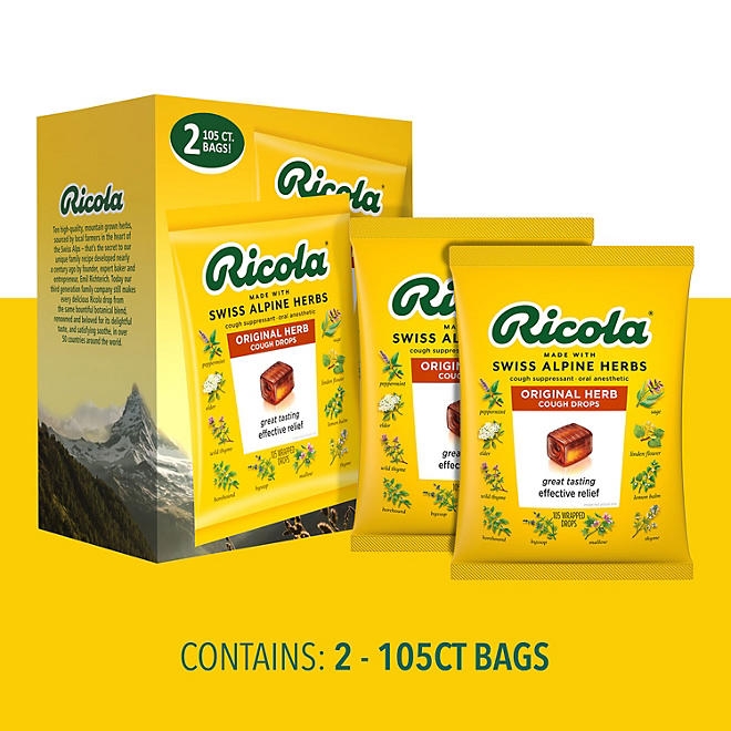 Ricola Original Natural Herb Cough Drops, 210 ct. - Image 5