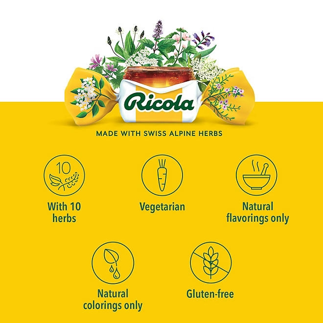 Ricola Original Natural Herb Cough Drops, 210 ct. - Image 7