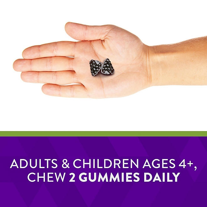 Nature&rsquos Way Sambucus Elderberry Gummies, 120 ct. - Image 7