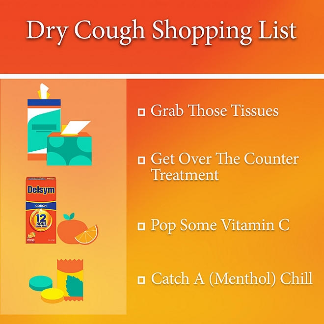Delsym 12-Hr. Cough Relief Liquid, Orange 2 pk., 5 fl. oz./pk. - Image 6