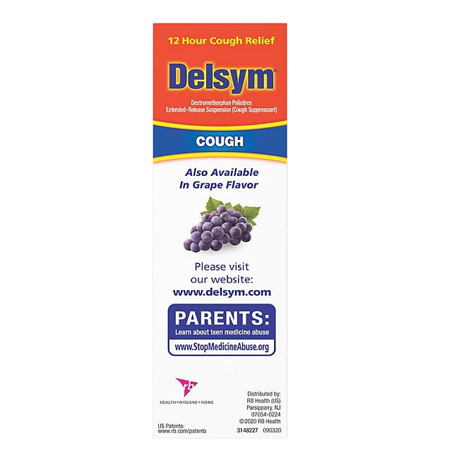 Delsym 12-Hr. Cough Relief Liquid, Orange 2 pk., 5 fl. oz./pk. - Image 11