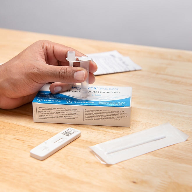 Flowflex Plus COVID-19, Flu A/B 3-in-1 Antigen Self Test, 5 Pk. - Image 5