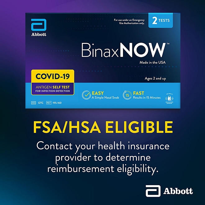 BinaxNOW COVID-19 Antigen Self Test, 2 ct. - Image 7