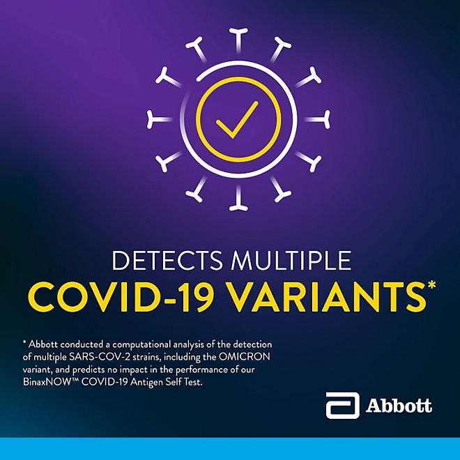 BinaxNOW COVID-19 Antigen Self Test, 2 ct. - Image 9
