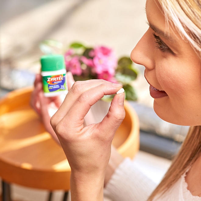 Zyrtec Antihistamine Allergy Tablets, 10 mg. 120 ct. - Image 7