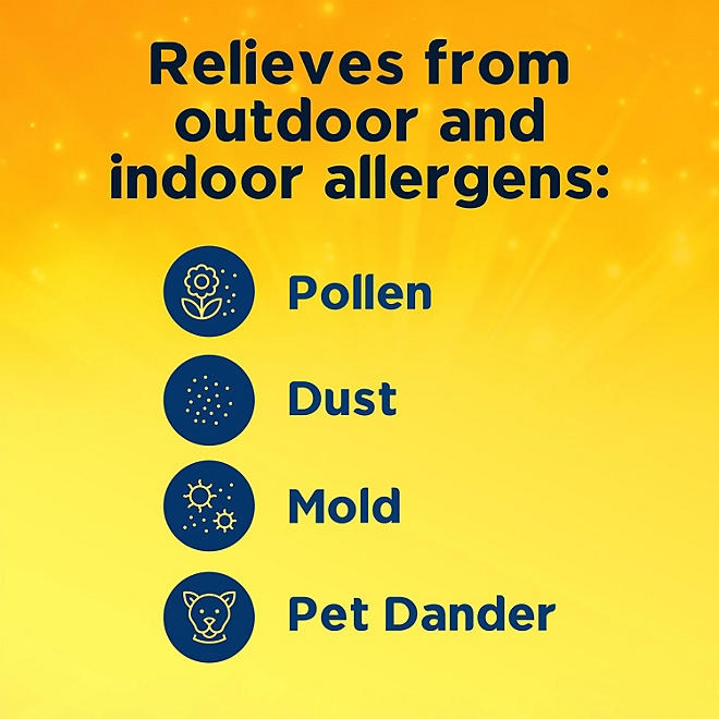 Xyzal 24-Hour Allergy Relief Tablets, 110 ct. - Image 6